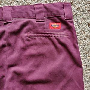 Dickies x Urban Outfitters wine/burgundy pants